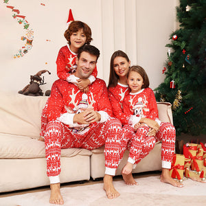 Christmas Deer Holiday Family Matching Pajamas