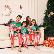 Load image into Gallery viewer, Santa Holiday Striped Family Matching Pajamas
