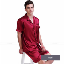 Load image into Gallery viewer, Men&#39;s Silk Nightwear Pajama Set
