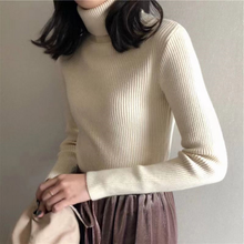 Load image into Gallery viewer, Turtleneck Knitted Sweaters
