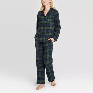 Check Pajama Set for Women