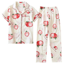 Load image into Gallery viewer, Fruits Printed Pajamas Set
