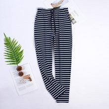 Load image into Gallery viewer, Men Striped Cotton Pajamas
