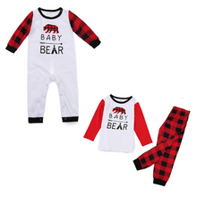 Load image into Gallery viewer, Mama Papa Bear Christmas Pajamas Set
