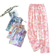 Load image into Gallery viewer, Women Tie &amp; Dye Sleep Pajama
