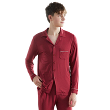 Load image into Gallery viewer, Men Long Sleeve Pajama Set
