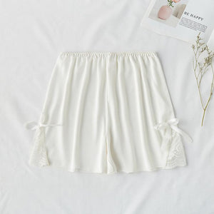 Silk Sleep Shorts For Women
